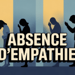 absence d'empathie causes illustration silhouettes séparées