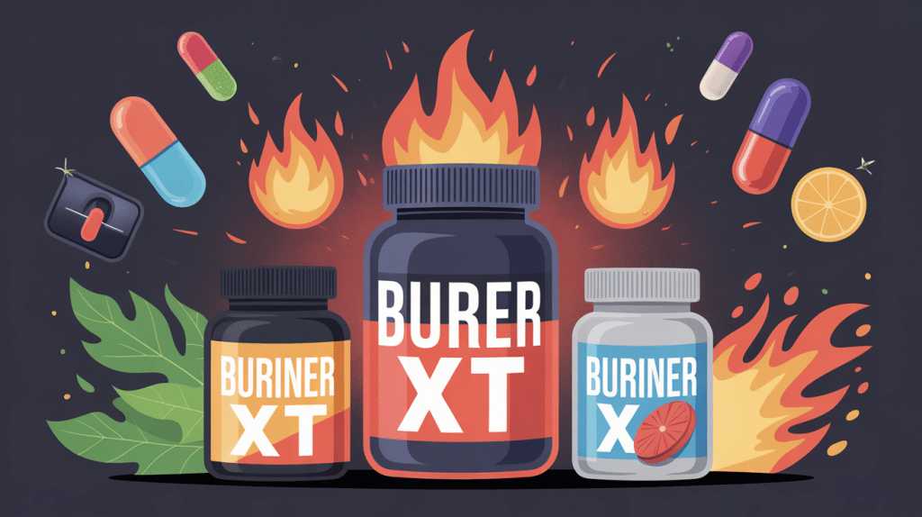 illustration burner xt compléments perte de poids