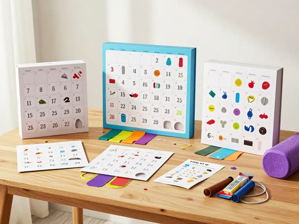 sélection de calendriers de l avent sport avec accessoires