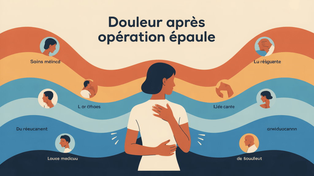 combien de temps dure la douleur après opération épaule image informative