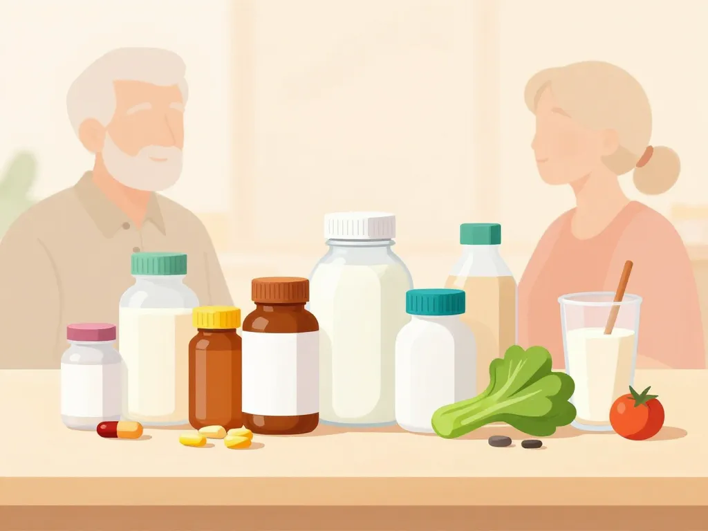 complements alimentaires personnes agees table supplements et aliments benefiques