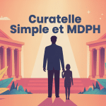 Curatelle simple MDPH personne protégée devant administration