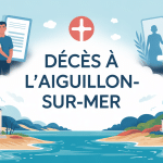 illustration deces l'aiguillon sur mer famille formalites littoral
