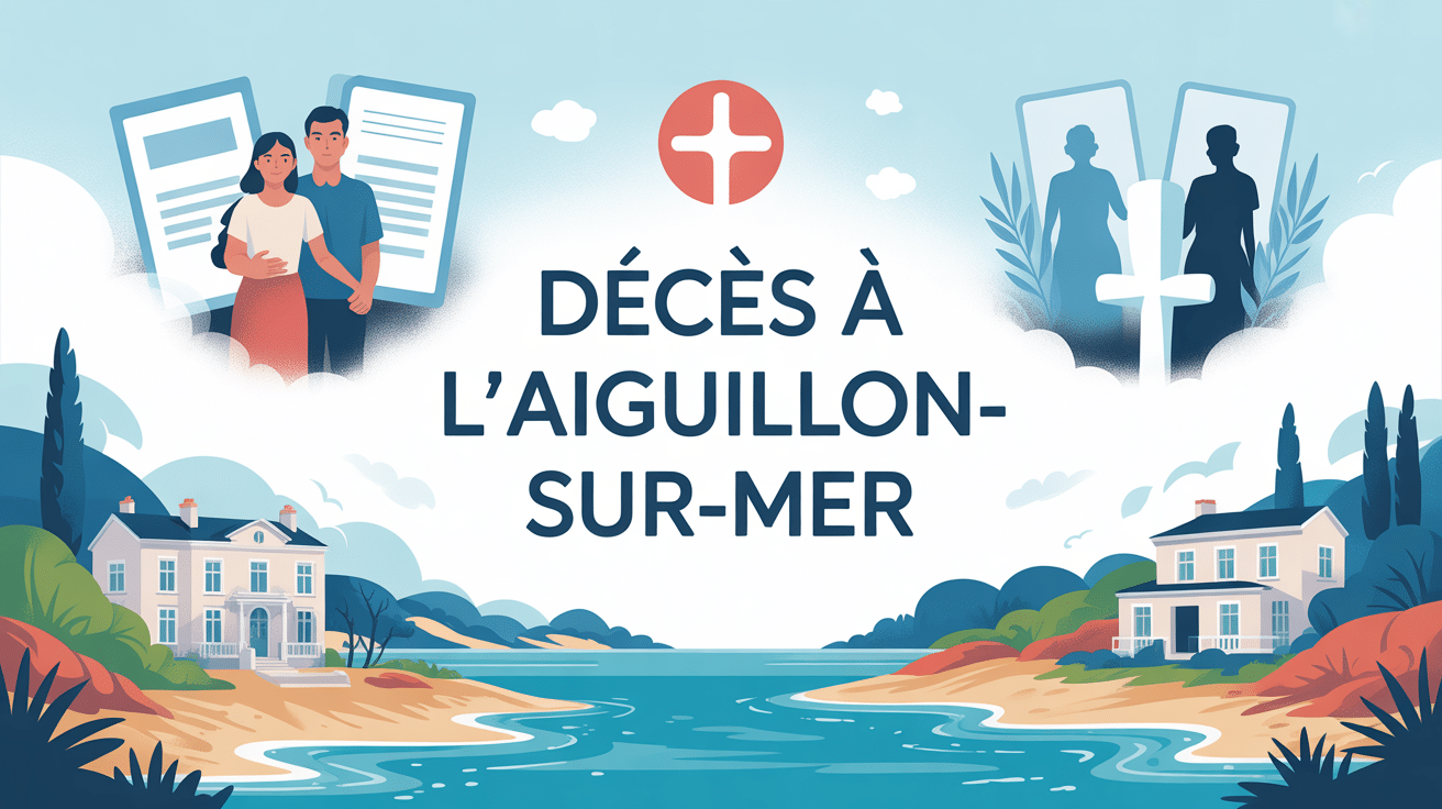 illustration deces l'aiguillon sur mer famille formalites littoral