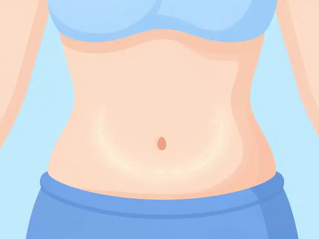 Anatomie douleur nombril 1 mois après coelioscopie