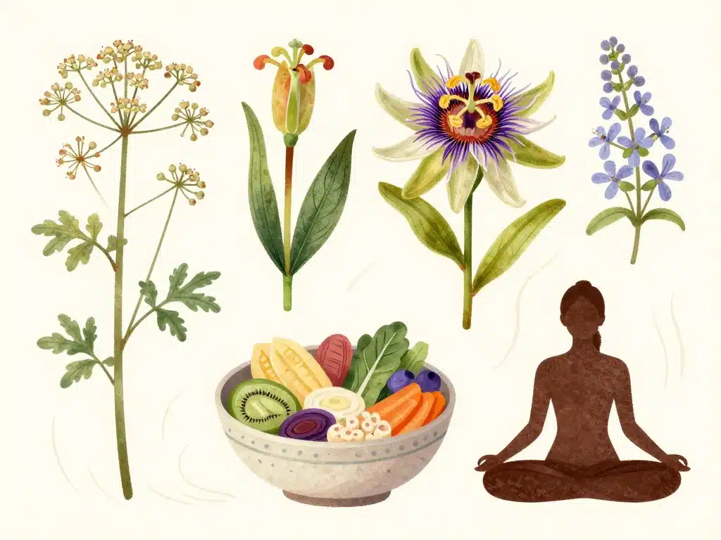 électrosensibilité traitement naturel, plantes et méditation, calme