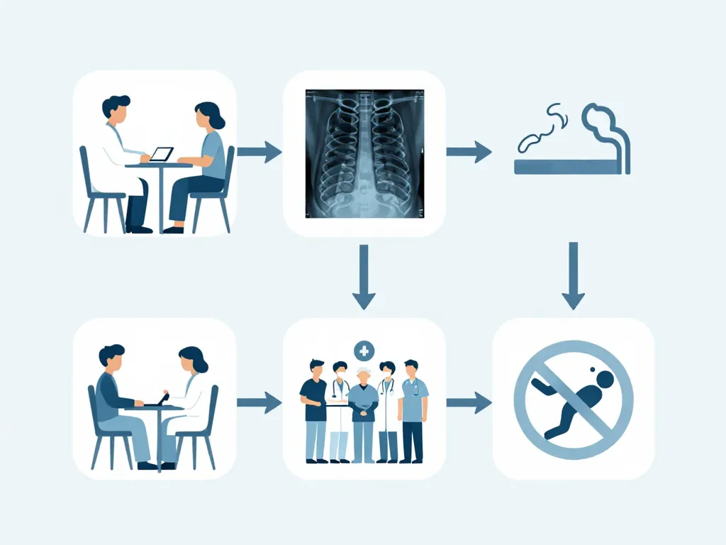 examens et actions prévention mal de dos et cancer poumon