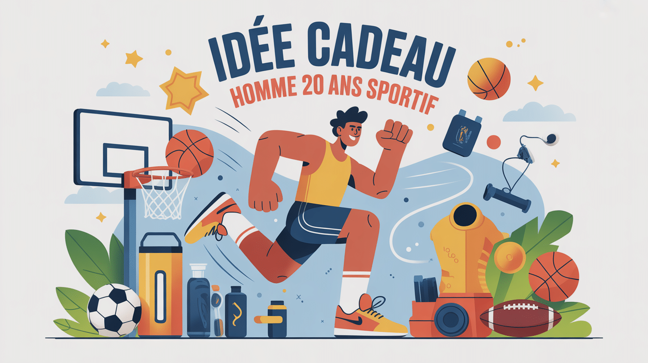 idee cadeau homme 20 ans sportif jeune homme équipements sportifs