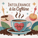 intolerance a la cafeine symptomes visuels autour du cafe