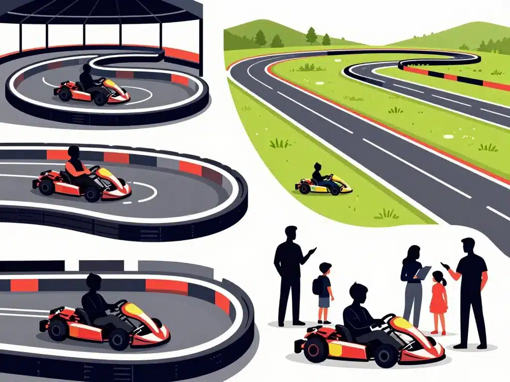 Choix piste karting 94 indoor outdoor selon profil
