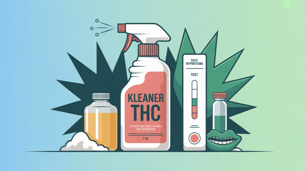 kleaner thc avis illustration nettoyage test salivaire