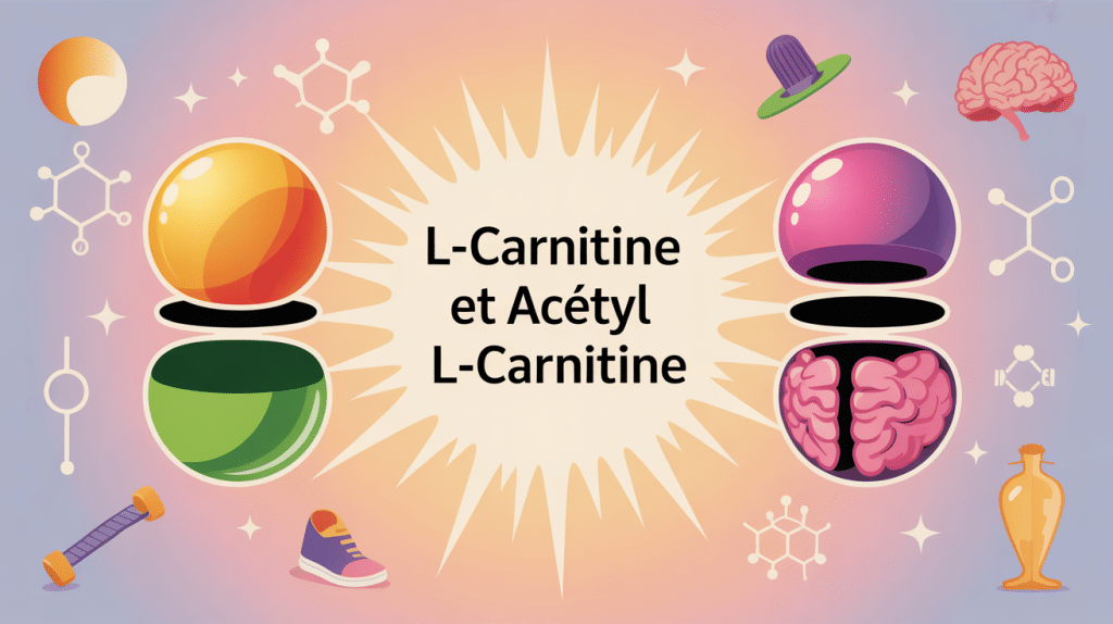 L carnitine acetyl l carnitine molecules bienfaits usages
