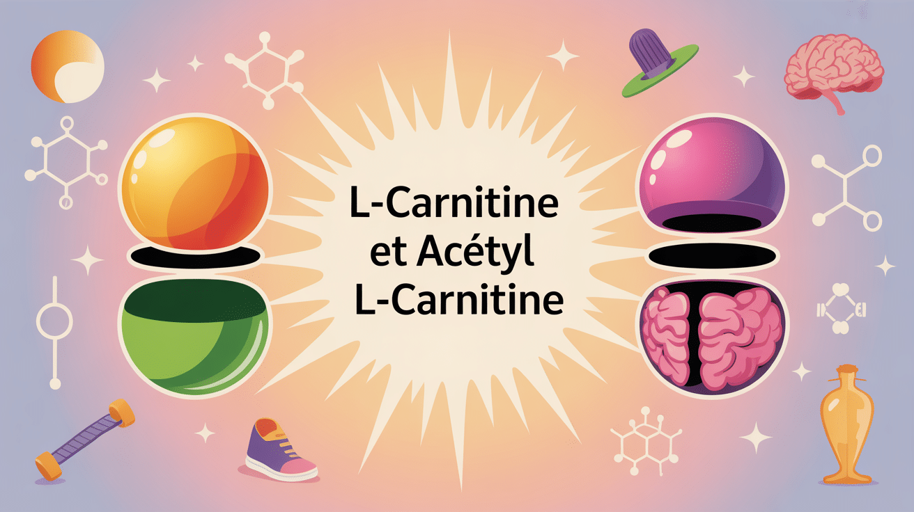 L carnitine acetyl l carnitine molecules bienfaits usages