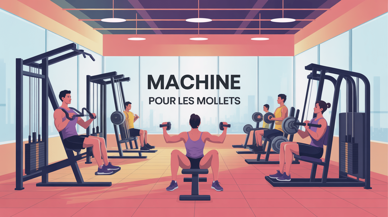 machine pour les mollets différentes machines musculation salle lumineuse