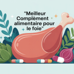 illustration complément alimentaire pour le foie plantes gélules
