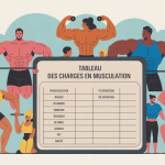 musculation tableau des charges avec progression et organisation