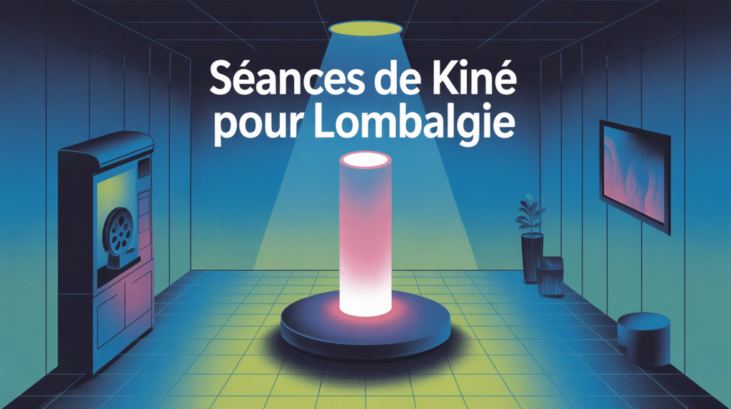 illustration nombre de seance de kine pour lombalgie colonne et cabinet