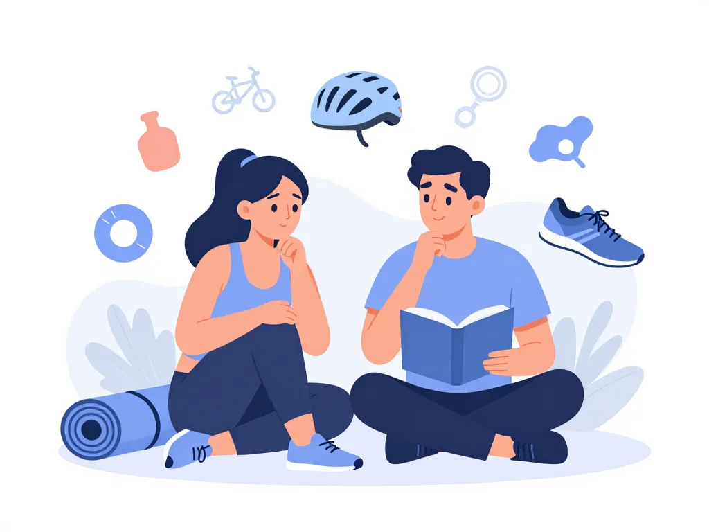 couple choisit un sport a faire en couple