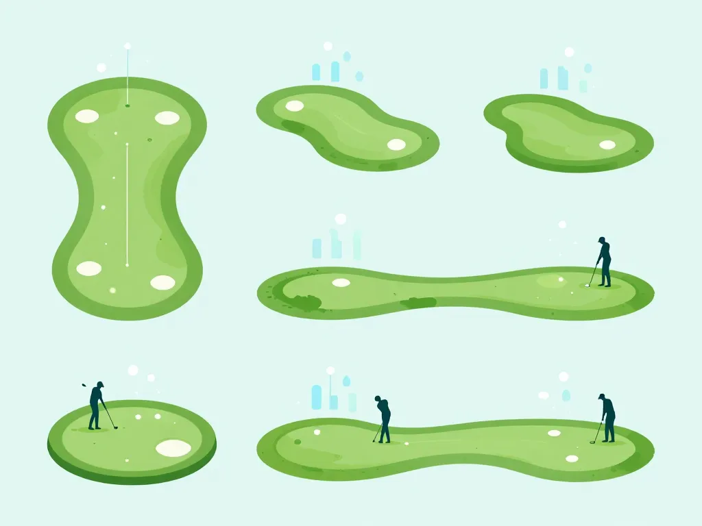 diagramme stableford golf accumulation points sur le parcours