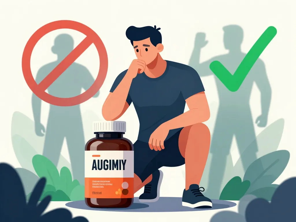 Athlète réfléchit sur Trenorol en musculation