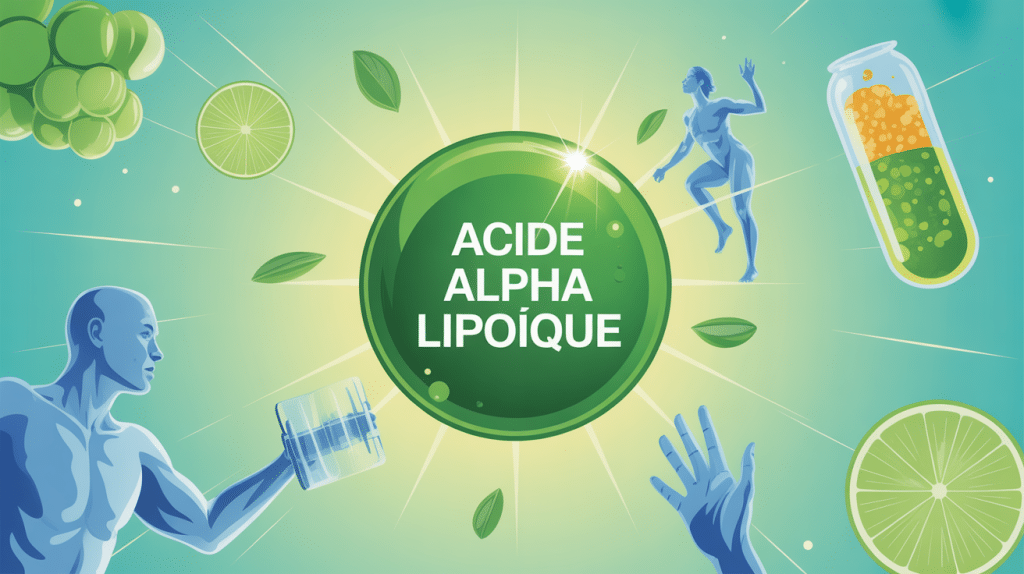 acide alpha lipoique bienfaits illustration santé énergie vitalité
