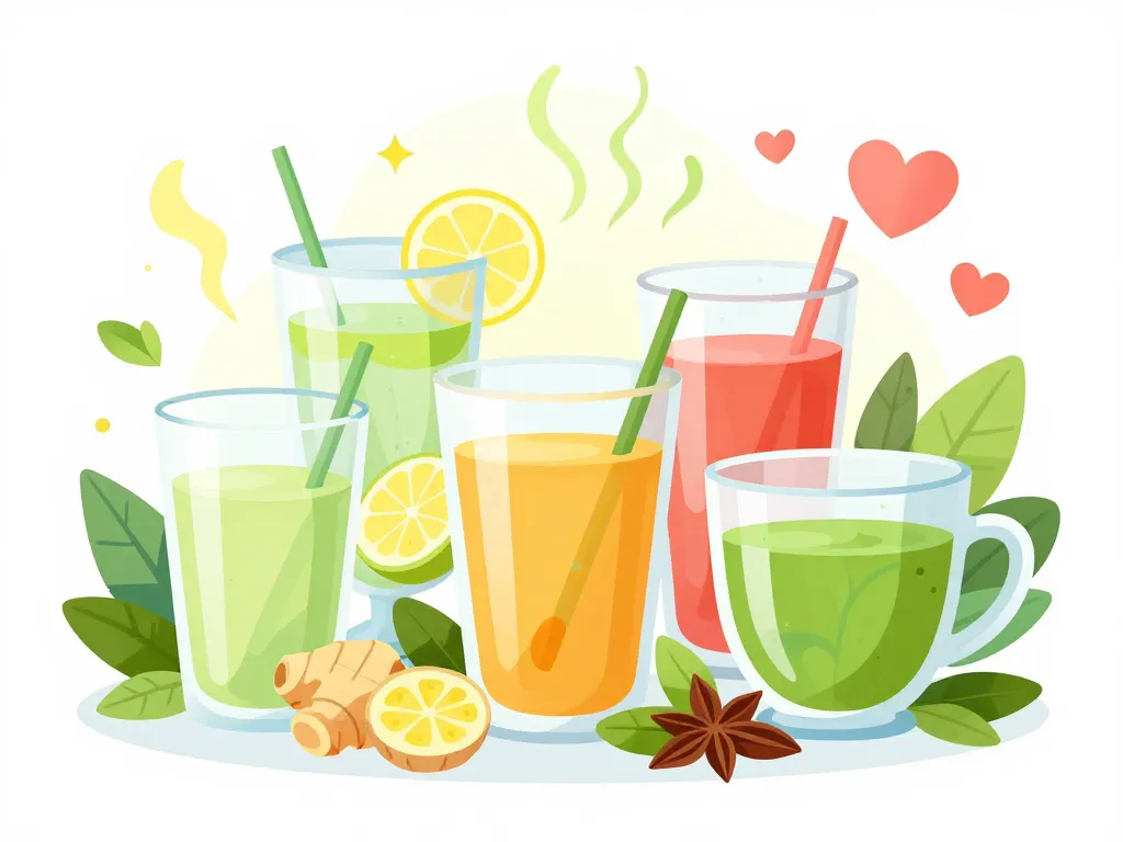 boissons efficaces pour perdre 5 kilos en 1 semaine illustration