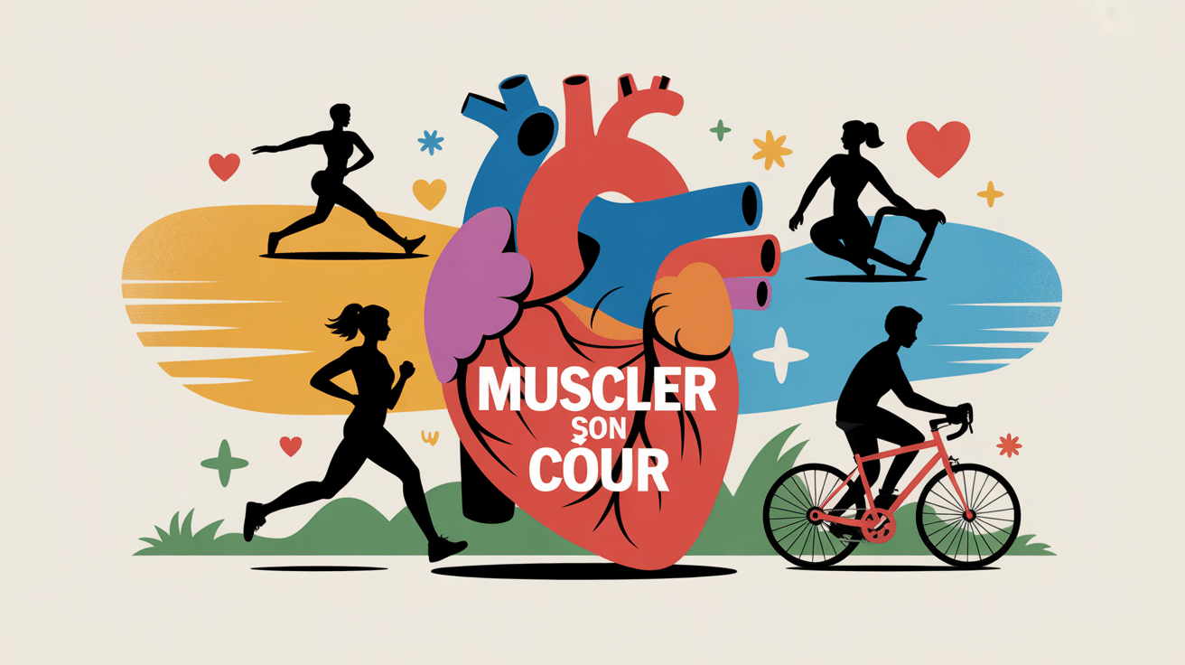 illustration centrale comment muscler son coeur avec exercice physique