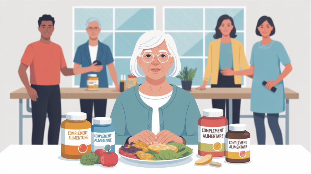 complement alimentaire pour personnes âgees ambiance rassurante