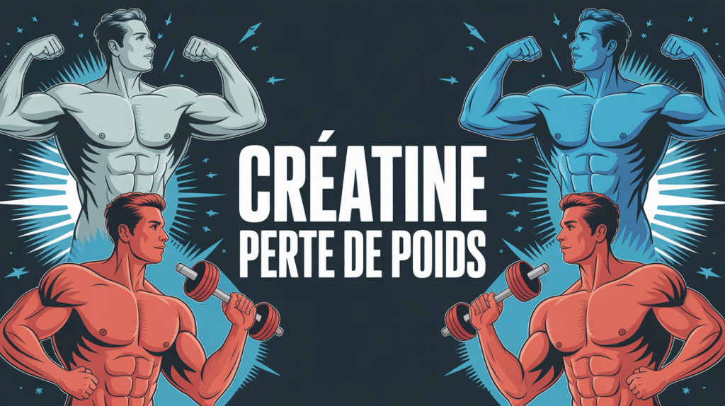 creatine perte de poids silhouettes sportives energie