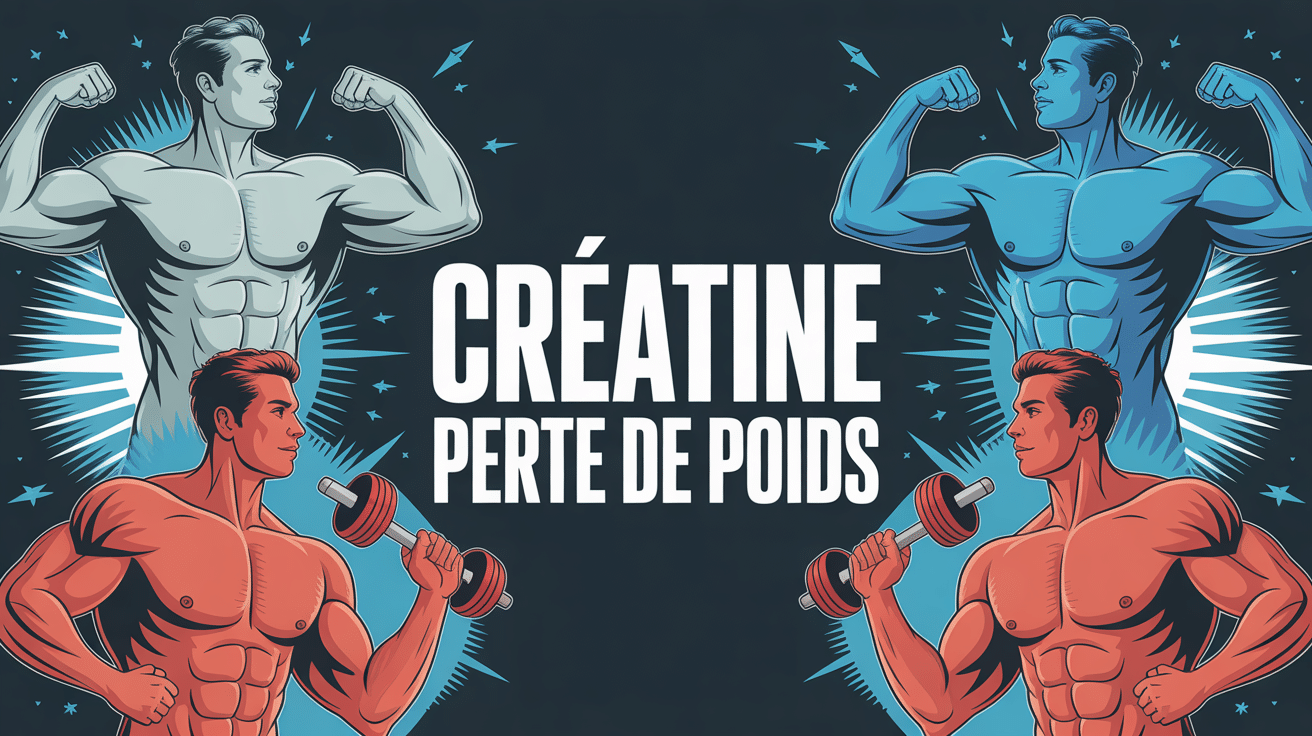 creatine perte de poids silhouettes sportives energie