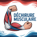 illustration dechirure musculaire chaud ou froid