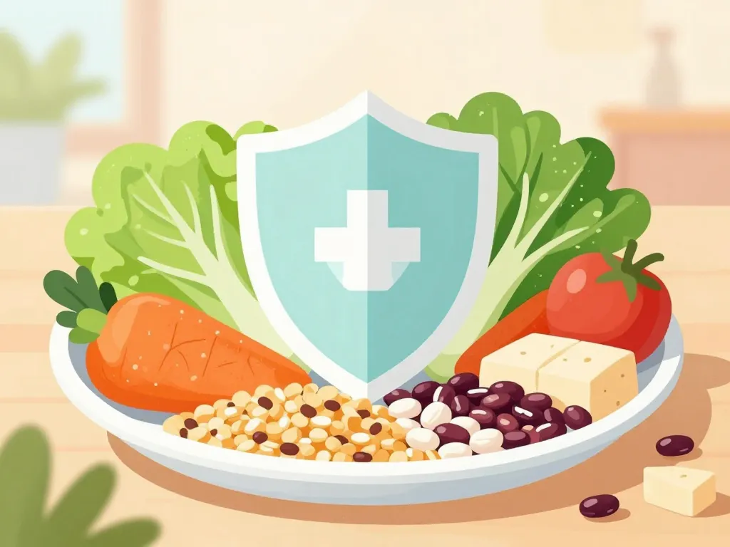 assiette équilibrée detox perte de poids sécurité