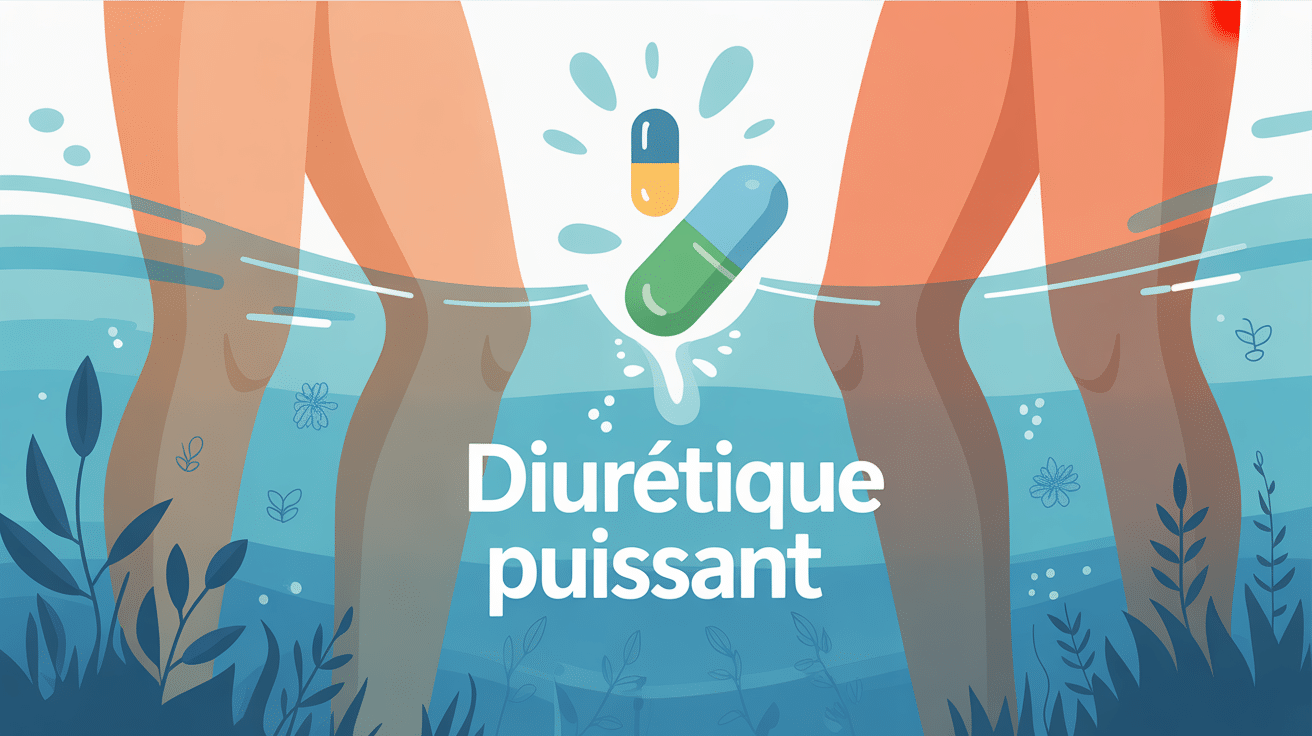 illustration diuretique puissant retention d eau guide medical naturel