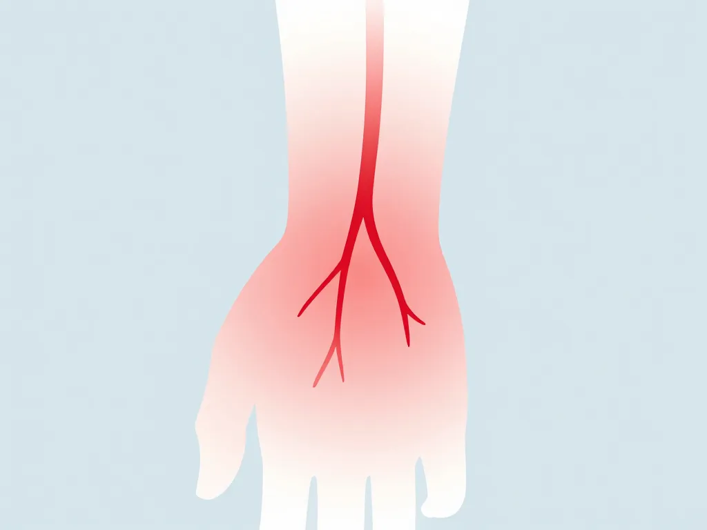 inflammation cicatrice canal carpien schéma post-opératoire
