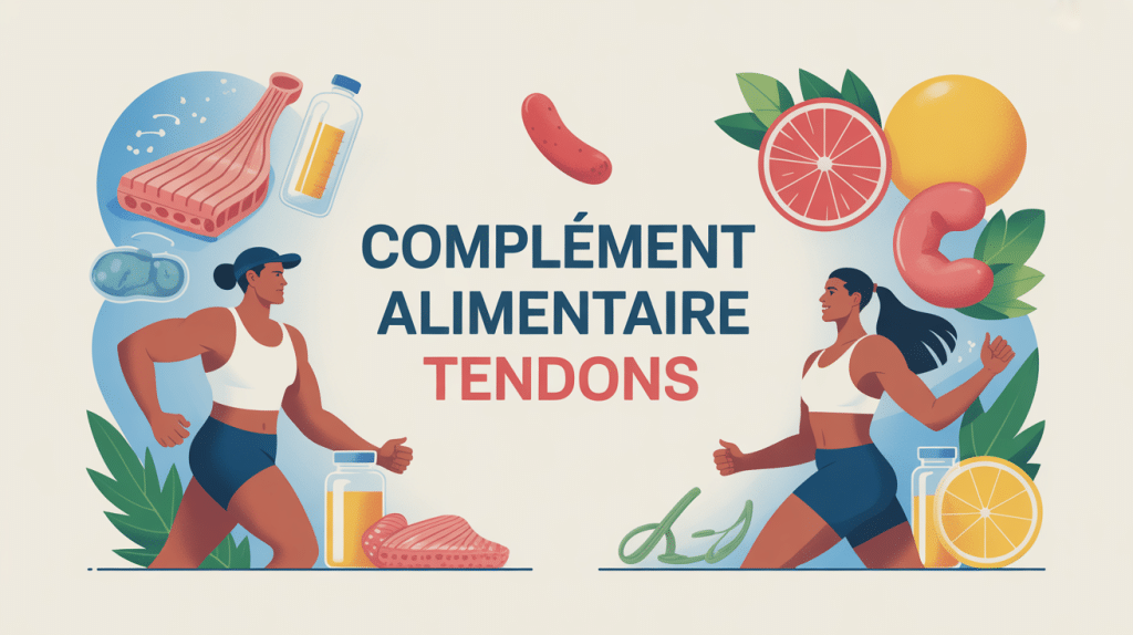 meilleur complement alimentaire pour les tendons illustration moderne