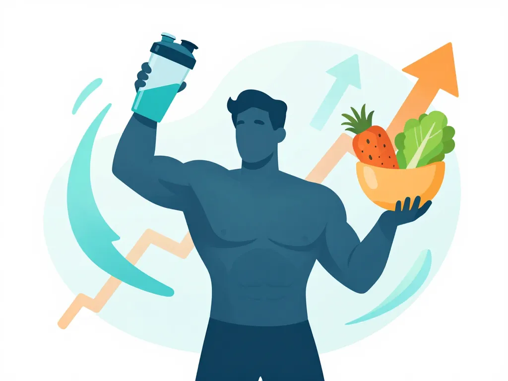 meilleur gainer pour prise de masse illustration role et energie