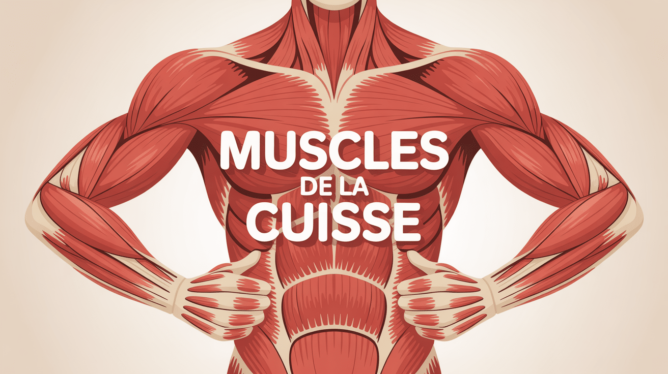 vue globale muscles de la cuisse