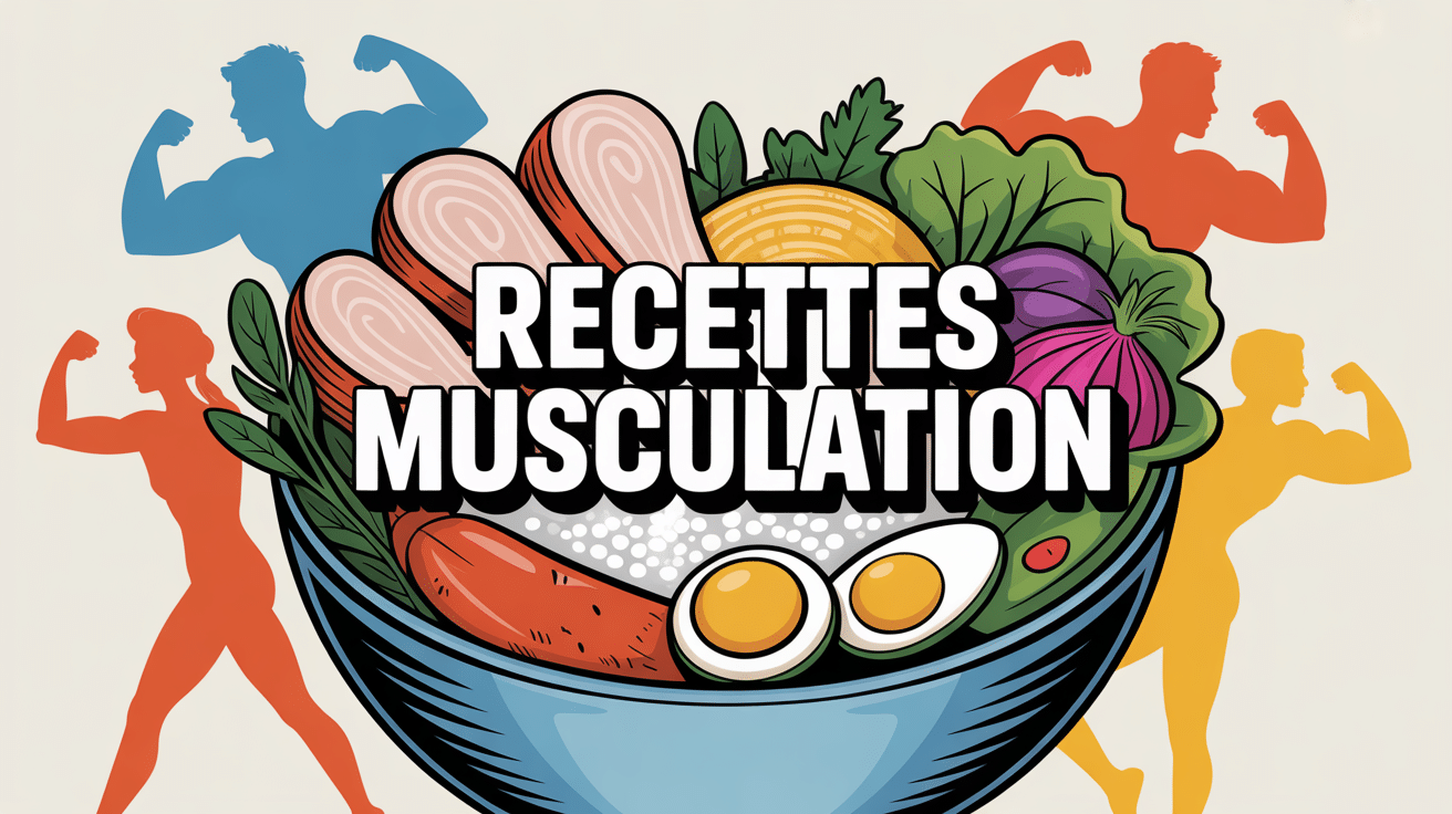Musculation recette bol aliments sains sportifs