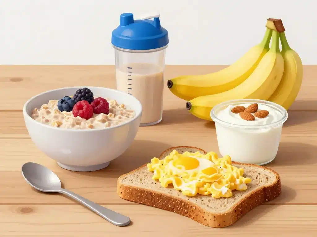 Musculation recette petit-déjeuner collation protéinée