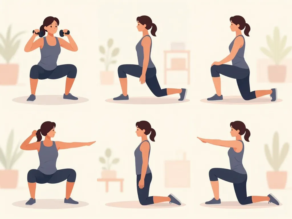 exercices renforcement étirements muscles de la cuisse