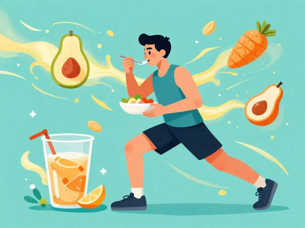 Préparation repas autour de l’entraînement pour la nutrition de la force