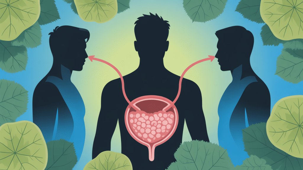 Illustration tribulus terrestris et prostate, santé masculine