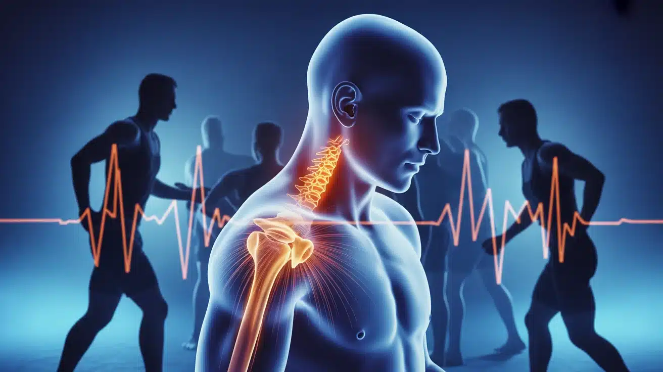 cheville fracture de fatigue image vectorielle