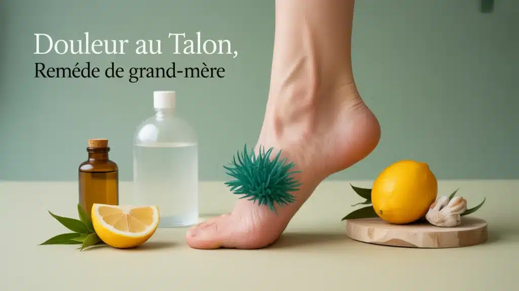 douleur talon remede grand mere pied cataplasme