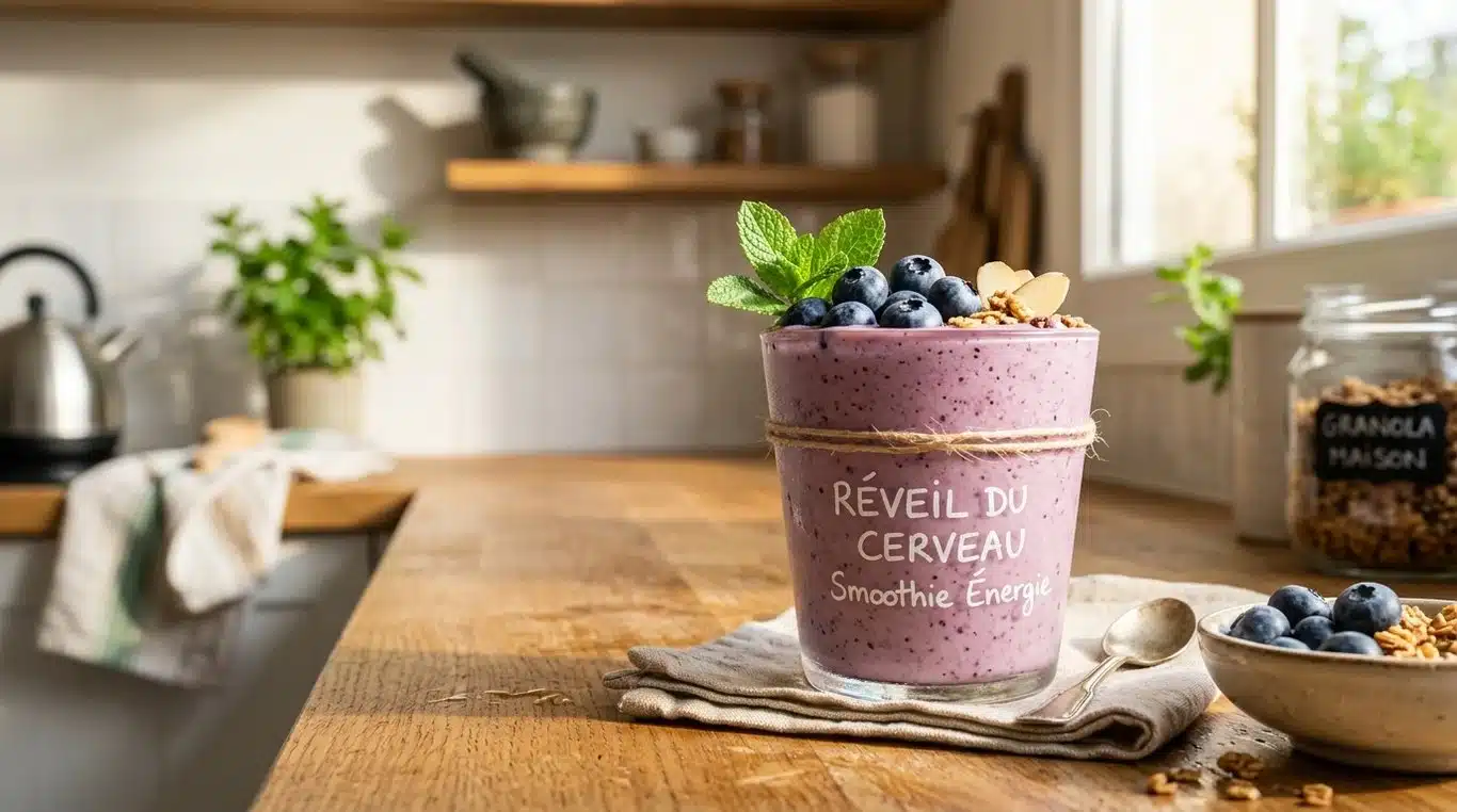 Smoothie Éveil Cérébral à la lécithine de soja