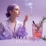 vogue lilas cigarette superslims femme