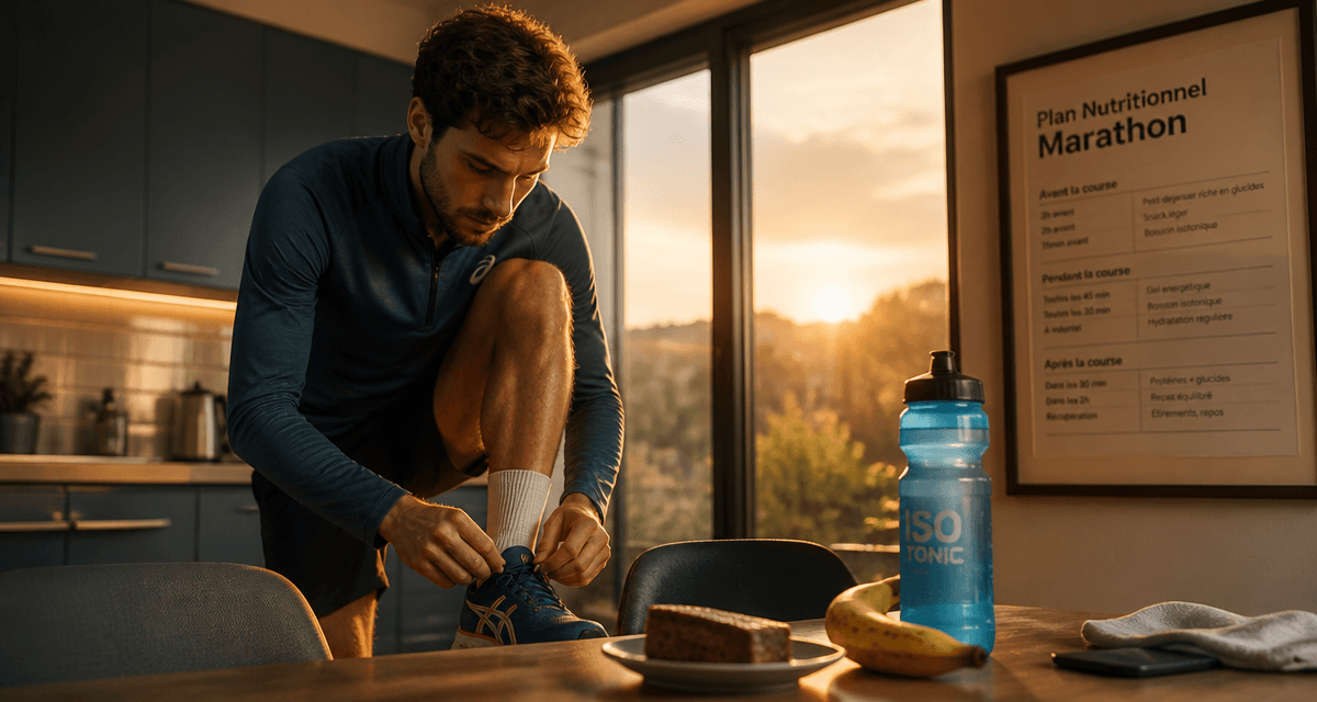 alimentation pour un marathon coureur petit déjeuner