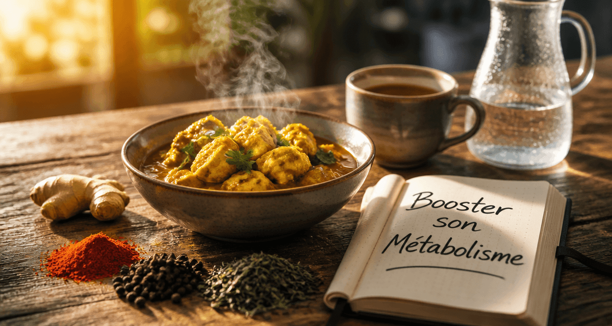 aliments qui boostent le métabolisme sur table petit déjeuner