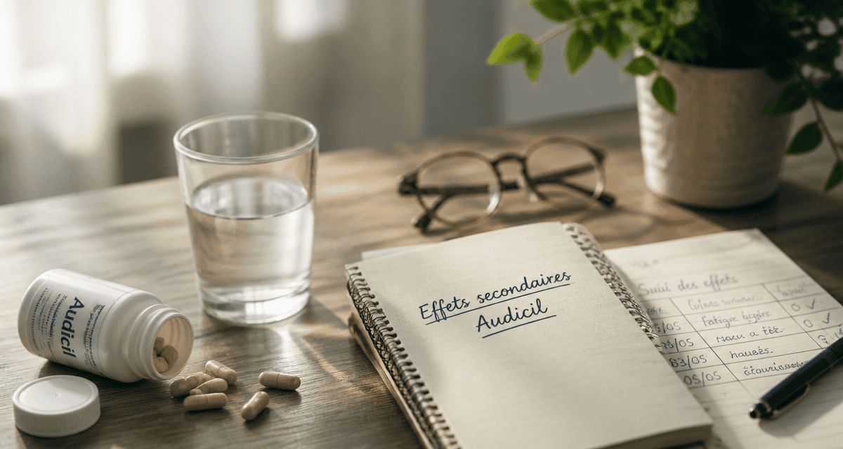 audicil effets secondaires gélules carnet