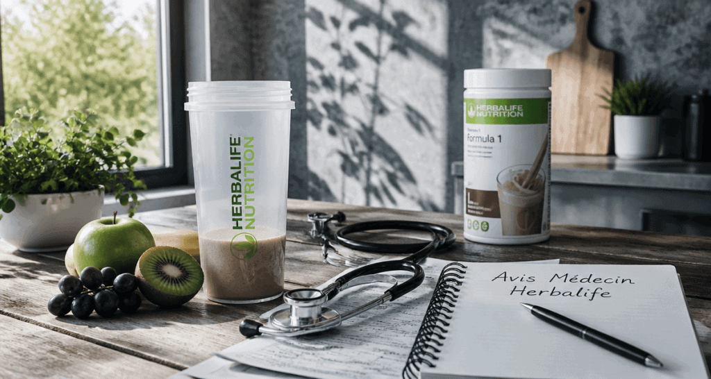 herbalife avis médecin shaker carnet stéthoscope